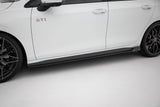 Maxton Design - Side Skirts Diffusers V.2 + Flaps Volkswagen Golf GTI / GTI Clubsport / GTE / GTD / R-Line MK8 - Royal Body Kits