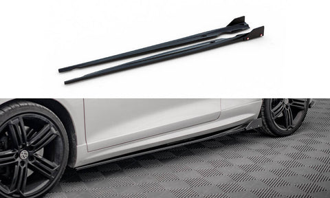 Maxton Design - Side Skirts Diffusers + Flaps V.2 Volkswagen Scirocco R MK3