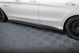 Maxton Design - Side Skirts Diffusers V.2 Mercedes Benz C63 AMG Sedan/Estate W205/S205