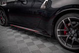 Maxton Design - Side Skirts Diffusers V.2 Nissan 370Z Nismo Facelift