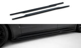 Maxton Design - Side Skirts Diffusers V.2 Porsche Panamera Turbo S E-Hybrid / Panamera E-Hybrid 971 - Royal Body Kits