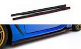Maxton Design - Side Skirts Diffusers V.2 Subaru BRZ MK2 - Royal Body Kits