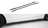 Maxton Design - Side Skirts Diffusers V.2 Tesla Model 3 Performance MK1 (Facelift) - Royal Body Kits