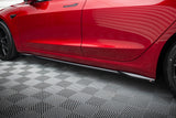Maxton Design - Side Skirts Diffusers V.2 Tesla Model 3 Project Highland (Facelift) Side Skirts Diffusers Maxton Design royalty-bespoke.myshopify.com