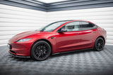 Maxton Design - Side Skirts Diffusers V.2 Tesla Model 3 Project Highland (Facelift) Side Skirts Diffusers Maxton Design royalty-bespoke.myshopify.com