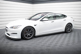 Maxton Design - Side Skirts Diffusers V.2 Tesla Model S Plaid MK1 (Facelift) Side Skirts Diffusers Maxton Design royalty-bespoke.myshopify.com