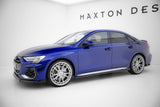 Maxton Design - Side Skirts Diffusers V.3 Audi A3 S-Line Sedan / S3 Sedan 8Y (Facelift) - Royal Body Kits