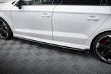 Maxton Design - Side Skirts Diffusers V.3 Audi RS3 8V Sedan (Facelift)