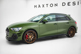 Maxton Design - Side Skirts Diffusers V.3 Audi S3 Sportback / A3 S-Line Sportback 8Y (Facelift) - Royal Body Kits
