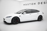 Maxton Design - Side Skirts Diffusers V.3 Tesla Model 3 Performance MK1 (Facelift) - Royal Body Kits