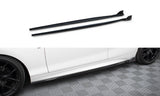 Maxton Design - Side Skirts Diffusers V.4 + Flaps BMW Series 1 M-Pack / M140i F20 (Facelift) Side Skirts Diffusers Maxton Design royalty-bespoke.myshopify.com