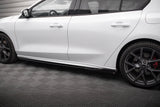 Maxton Design - Side Skirts Diffusers V.4 Ford Focus ST / ST-Line MK4 (Facelift) - Royal Body Kits