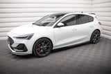 Maxton Design - Side Skirts Diffusers V.5 Ford Focus ST / ST-Line MK4 (Facelift) - Royal Body Kits