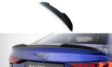 Maxton Design - Spoiler Cap 3D Audi A3 S-Line Sedan / S3 Sedan 8Y (Facelift) - Royal Body Kits