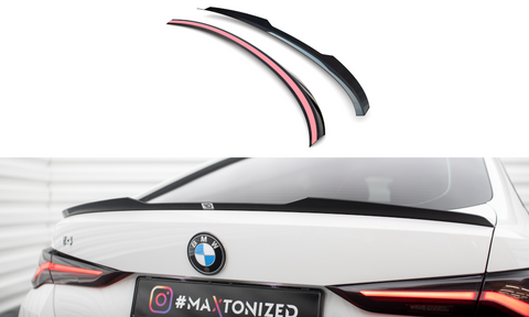 Maxton Design - Spoiler Cap BMW I4 / Series 4 M-Pack Gran Coupe G26