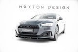 Maxton Design - Street Pro Front Splitter Audi A5 F5 (Facelift) Front Spoiler Maxton Design royalty-bespoke.myshopify.com