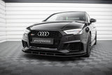 Maxton Design - Street Pro Front Splitter Audi RS3 Sedan 8V (Facelift) Front Spoiler Maxton Design royalty-bespoke.myshopify.com