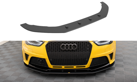 Maxton Design - Street Pro Front Splitter Audi RS4 B8 Front Spoiler Maxton Design royalty-bespoke.myshopify.com
