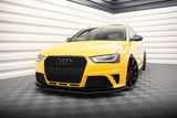 Maxton Design - Street Pro Front Splitter Audi RS4 B8 Front Spoiler Maxton Design royalty-bespoke.myshopify.com