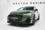 Maxton Design - Street Pro Front Splitter Audi S3 Sportback / A3 S-Line Sportback 8Y (Facelift) - Royal Body Kits