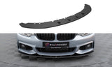 Maxton Design - Street Pro Front Splitter BMW Series 4 Coupe / Gran Coupe / Cabrio M-Pack F32 / F36 / F33 Front Spoiler Maxton Design royalty-bespoke.myshopify.com