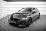 Maxton Design - Street Pro Front Splitter BMW Series 4 Gran Coupe F36 Front Spoiler Maxton Design royalty-bespoke.myshopify.com