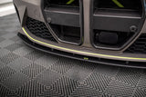 Maxton Design - Street Pro Front Splitter BMW M4 G82 / M3 G80 Front Spoiler Maxton Design royalty-bespoke.myshopify.com