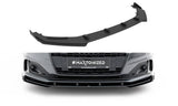 Maxton Design - Street Pro Front Splitter + Flaps Audi A5 F5 (Facelift) Front Spoiler Maxton Design royalty-bespoke.myshopify.com