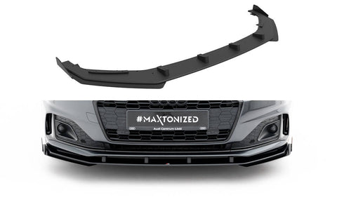 Maxton Design - Street Pro Front Splitter + Flaps Audi A5 F5 (Facelift) Front Spoiler Maxton Design royalty-bespoke.myshopify.com