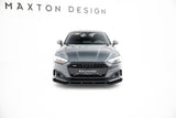 Maxton Design - Street Pro Front Splitter + Flaps Audi A5 F5 (Facelift) Front Spoiler Maxton Design royalty-bespoke.myshopify.com