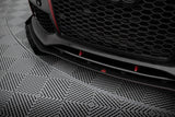 Maxton Design - Street Pro Front Splitter + Flaps Audi A7 (RS7 Look) C7