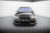 Maxton Design - Street Pro Front Splitter + Flaps Audi RS6 Avant C6 Front Spoiler Maxton Design royalty-bespoke.myshopify.com