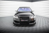 Maxton Design - Street Pro Front Splitter + Flaps Audi RS6 Avant C6