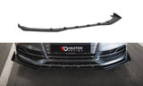 Maxton Design - Street Pro Front Splitter + Flaps Audi S3 / A3 S-Line Sedan 8V Front Spoiler Maxton Design royalty-bespoke.myshopify.com