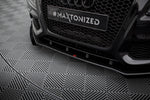 Maxton Design - Street Pro Front Splitter + Flaps Audi A5 S-Line / S5 8T