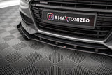 Maxton Design - Street Pro Front Splitter + Flaps Audi TT S-Line / TTS 8S Front Spoiler Maxton Design royalty-bespoke.myshopify.com