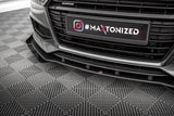 Maxton Design - Street Pro Front Splitter + Flaps Audi TT S-Line / TTS 8S