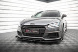 Maxton Design - Street Pro Front Splitter + Flaps Audi TT S-Line / TTS 8S Front Spoiler Maxton Design royalty-bespoke.myshopify.com