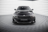 Maxton Design - Street Pro Front Splitter + Flaps BMW Series 2 G42 Coupe Front Spoiler Maxton Design royalty-bespoke.myshopify.com