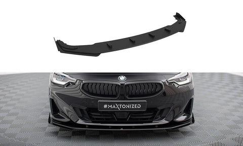 Maxton Design - Street Pro Front Splitter + Flaps BMW Series 2 G42 Coupe Front Spoiler Maxton Design royalty-bespoke.myshopify.com