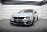 Maxton Design - Street Pro Front Splitter + Flaps BMW Series 4 Coupe / Gran Coupe / Cabrio M-Pack F32 / F36 / F33 Front Spoiler Maxton Design royalty-bespoke.myshopify.com