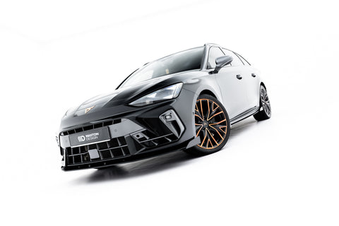 Maxton Design - Street Pro Front Splitter + Flaps Cupra Leon ST / Hatchback MK1 (Facelift) - Royal Body Kits