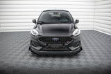 Maxton Design - Street Pro Front Splitter + Flaps Ford Fiesta ST MK8 (Facelift) Front Spoiler Maxton Design royalty-bespoke.myshopify.com