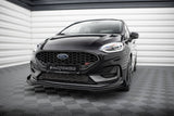 Maxton Design - Street Pro Front Splitter + Flaps Ford Fiesta ST MK8 (Facelift) Front Spoiler Maxton Design royalty-bespoke.myshopify.com