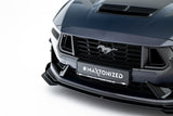 Maxton Design - Street Pro Front Splitter + Flaps Ford Mustang Dark Horse MK7 - Royal Body Kits