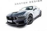 Maxton Design - Street Pro Front Splitter + Flaps Ford Mustang Dark Horse MK7 - Royal Body Kits