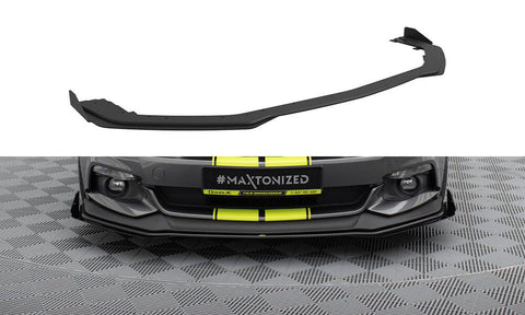 Maxton Design - Street Pro Front Splitter + Flaps Ford Mustang GT MK6 Front Spoiler Maxton Design royalty-bespoke.myshopify.com