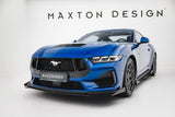 Maxton Design - Street Pro Front Splitter + Flaps Ford Mustang GT MK7 - Royal Body Kits