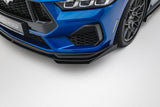 Maxton Design - Street Pro Front Splitter + Flaps Ford Mustang GT MK7 - Royal Body Kits