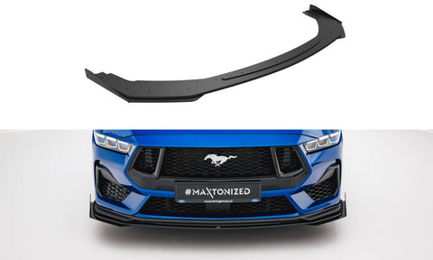 Maxton Design - Street Pro Front Splitter + Flaps Ford Mustang GT MK7 - Royal Body Kits